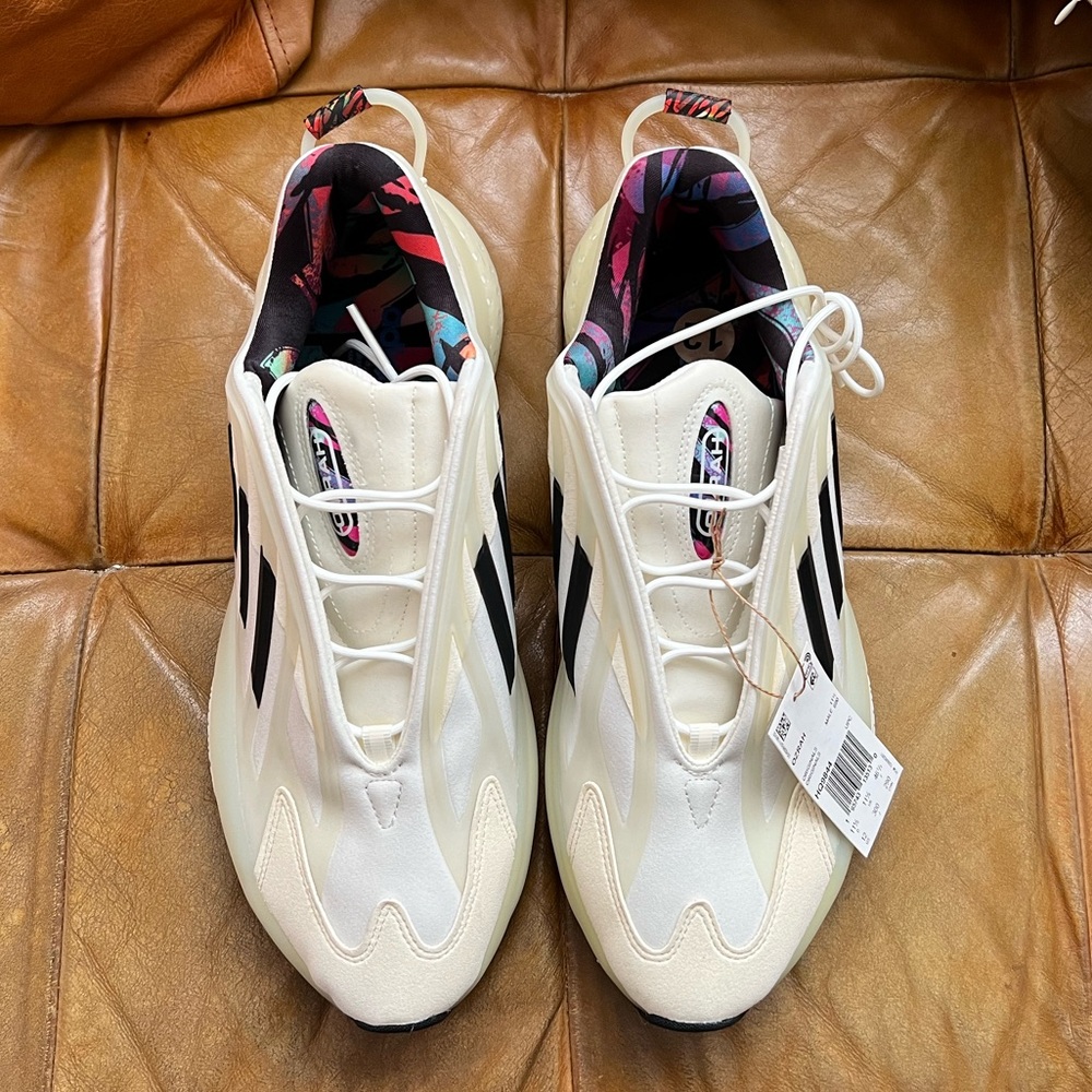 NWOB adidas Originals Ozrah Shoes Cloud White/Core Black/Cloud White Men’s 12